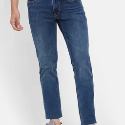 Octave Men Mid-Rise Clean Look Heavy Fade Stretchable Jeans-picture-27