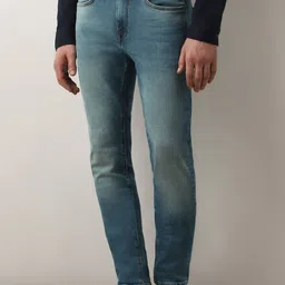 SELECTED Men Slim Fit Heavy Fade Stretchable Jeans-picture-27