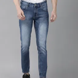 SPYKAR Men Kano Slim Fit Mid-Rise Heavy Fade Stretchable Jeans-picture-14