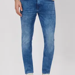 Mufti Men Mid-Rise Skinny Fit Heavy Fade Stretchable Jeans image 1
