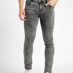 Urbano Fashion Men Regular Fit Heavy Fade Stretchable Jeans-picture-17