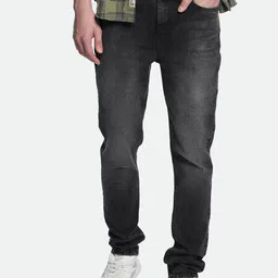 Dennis Lingo Men Slim Fit Mid-Rise Dark Shade Clean Look Stretchable Jeans-image-81
