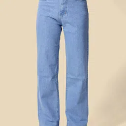 OMG CREATION Women Straight Fit High-Rise Stretchable Jeans-picture-18