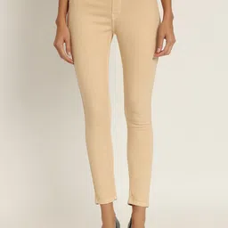 BAESD Women Jean Skinny Fit Mid-Rise Clean Look Stretchable Cotton Jeans-image-57