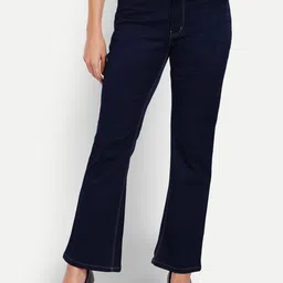 AngelFab Women Jean Bootcut High-Rise Stretchable Cotton Jeans-picture-34