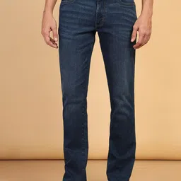 Wrangler Men Millard Low Distress Light Fade Stretchable Jeans-image-51