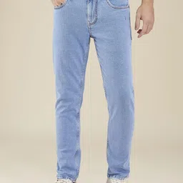 Being Human Men Classic Slim Fit Light Fade Stretchable Jeans-picture-20