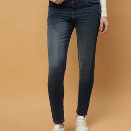 Beatnik Women Slim Fit High-Rise Light Fade Clean Look Whiskers Stretchable Jeans-image-53