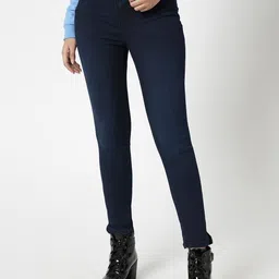 Vero Moda Women Skinny Fit High-Rise Light Fade Clean Look Stretchable Jeans-picture-28