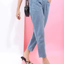 Tokyo Talkies Women Blue Stretchable Jeans-image-98