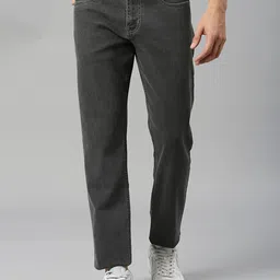 HERE&NOW Men Smart Slim Fit Low Distress Stretchable Jeans-picture-20