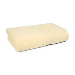 MYTRIDENT Classic Yellow Pure Cotton 525 GSM Bath Towel image 1