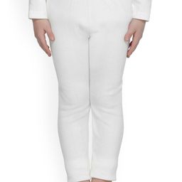 Bodycare Kids Boys White Solid Cotton Thermal Bottoms-picture-38
