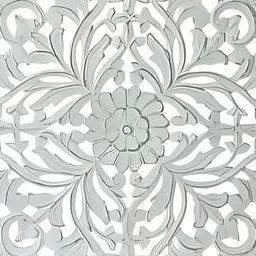 VAS collection home White Textured Wooden Hanging Wall Decor-picture-15