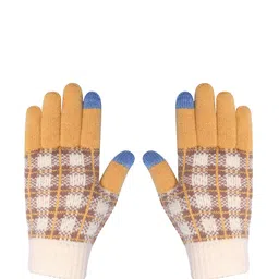 LOOM LEGACY Women Knitted Design Winter Acrylic Gloves-image-80