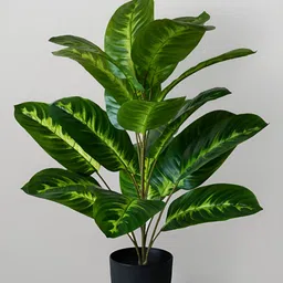 Blooming Floret Green Bird-Of-Paradise Artificial Plant With Pot image 1