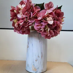 Art Street Pink Hydrangea Flower Stick image 1