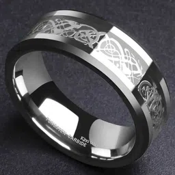 MEENAZ Men Silver-Plated Antique Stainless Steel Finger Ring-picture-14