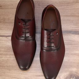 Louis Philippe Men Brown Woven Design Formal Derbys-picture-43