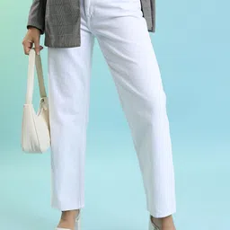 Tokyo Talkies Women Relaxed Fit Clean Look Cotton Jeans-image-96