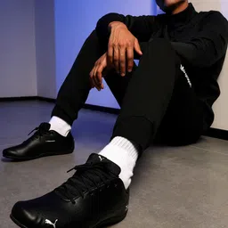 PUMA Motorsport Unisex Black Solid Sneakers-picture-45