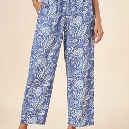 AKKRITI BY PANTALOONS Women Floral Printed Parallel Trousers-picture-37
