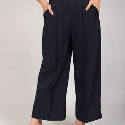 BLUEBIRD Women High-Rise Pleated Trousers-picture-26