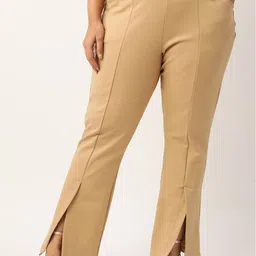 theRebelinme Women Plus Size Straight Fit High-Rise Easy Wash Pleated Trousers-picture-28
