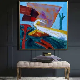 the art house Canvas On Wooden Framed Stretched Art Print 16x18 Inches-picture-30