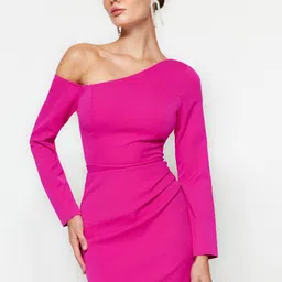 Trendyol Off Shoulder Mini Bodycon Dress-picture-30