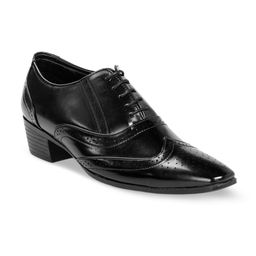 Bxxy Men Perforated Elevator Heeled Formal Brogues-picture-9