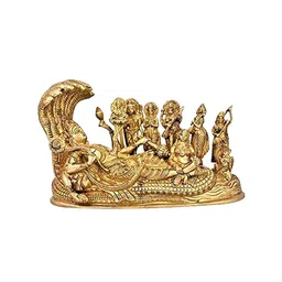 WHITEWHALE Beige Vishnu Parivar Showpiece-picture-36