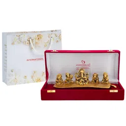 INTERNATIONAL GIFT Gold Toned Religious Brass Showpiece-image-70