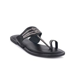 Anouk Textured One Toe Flats-picture-42
