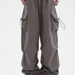 LULU & SKY Women Loose Fit High-Rise Trousers-picture-12