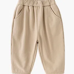 LULU & SKY Unisex Kids Tapered Fit High-Rise Trousers-picture-36
