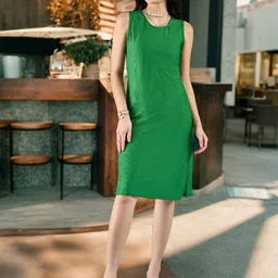 DressBerry Ribbed Sheath Dress-picture-37