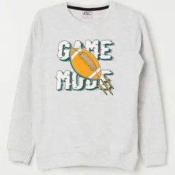 Fame Forever by Lifestyle Boys Grey Printed Sweatshirt-picture-36