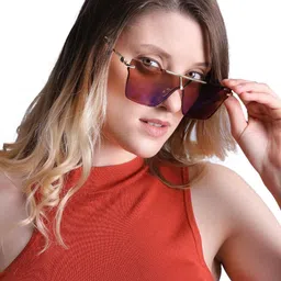 IDOR Unisex Square Sunglasses with UV Protected Lens IDOR-327-picture-12