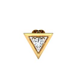 KUBERBOX 14KT Gold Nosepin Diamond-Studded-0.36 Gms-picture-32