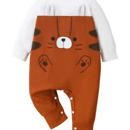 StyleCast Infants Brown Printed Romper-picture-15