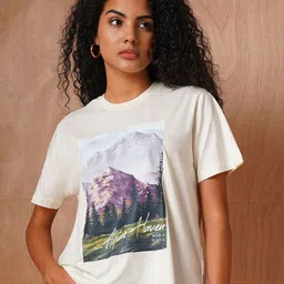 The Roadster Lifestyle Co Printed Oversized Tshirts-picture-37
