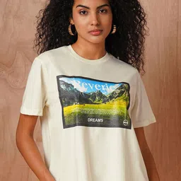 The Roadster Lifestyle Co  Printed Oversized Tshirts-picture-28