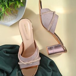 CLOG LONDON Embellished Open Toe Block Heels-picture-48