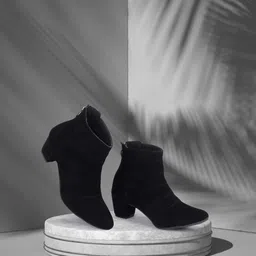 OPHELIA Women Block-Heeled High-Top Regular Boots-image-13