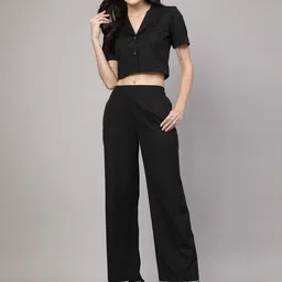 JEFF COOPER Shirt Collar Crop Top & Trouser-picture-36