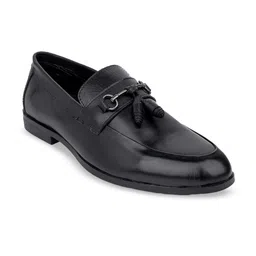 LA BOTTE Men Leather Padded Tassel Loafers-picture-24