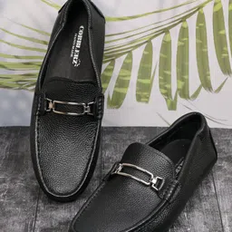 Cobblerz Men Perforations Leather Loafers-picture-19