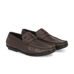 MONDAIN Men Perforations Slip-On Loafers-image-23