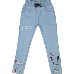 A-Okay Boys High-Rise Embroidered Slim Fit Stretchable Jeans-picture-21